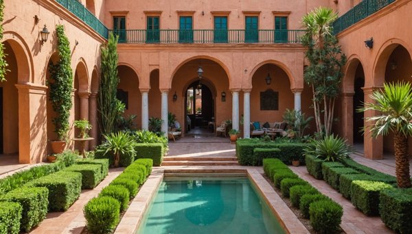 Séjourner dans un hôtel avec jardin à Marrakech : ce qu'il faut savoir